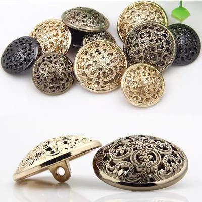 China Viable ready to ship high quality metal button hand sewing for women's coat for sale