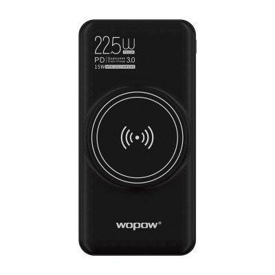 China WOPOW WP05 power bank high density portable smart portable mobile phone backup power bank wireless charger 10000mah for sale