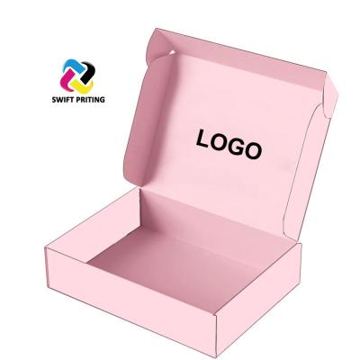 China Handmade Eco Friendly Luxury Pink Skin Care Cosmetics Packaging Box for sale