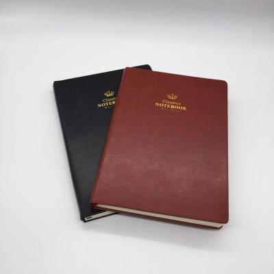 China Custom Black Hardcover Free Sample Classmate Diary Notebook for sale