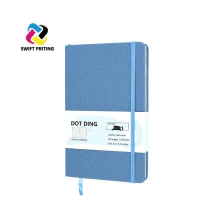 China Printed Custom Printed Sublimation Self Care Gratitude Manifestation Dotted Journal for sale