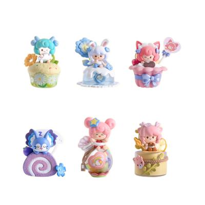 China PVC Factory Customized Cartoon Cute Blind Box Vinyl PVC Figure 8cm Cartoon doll Collectible toys OEM design toys for sale