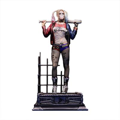 China Promotional Gifts Custom DC Comics Suicide Squad Harley Quinn GK Action Figures Resin Statues  custom action figurine resin figurine for sale