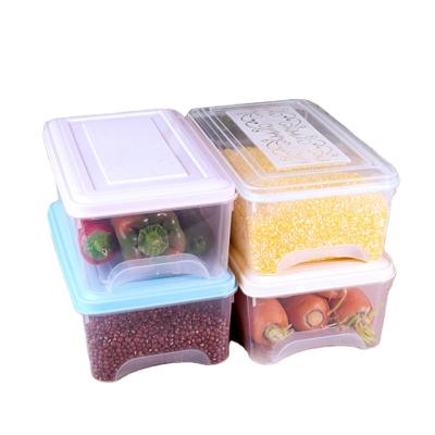 China New refrigerator viable wholesale household food transparent plastic storage box egg storage box for sale