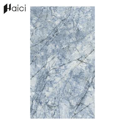 China High Temperature resistance 1600x2800 mmm Ice Silk Sapphire Porcelain slab sintered stone wall tile floor surface countertop OEM for sale