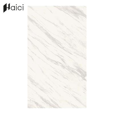 China High Temperature resistance 1600 x 2800 mm thin porcelain slab Italian Jazz White sintered stone engineered big slab large size porcelain slab for sale