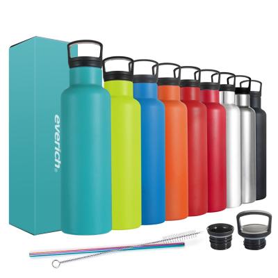 China Amazon Best Choice PORTABLE Insulation Vacuum Colorful Stainless Steel Sports Bottle With Handle Mouth Water Bottle Medium Vacuum Flask for sale