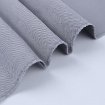 China Memory supplier factory waterproof 100% polyester t400 polyester twill weaving imitated memory cloth fabric for dresses garment jacket for sale