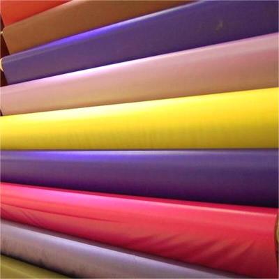 China Waterproof Polyester PVC Coated 190T Waterproof Fabric For Raincoat And Poncho for sale