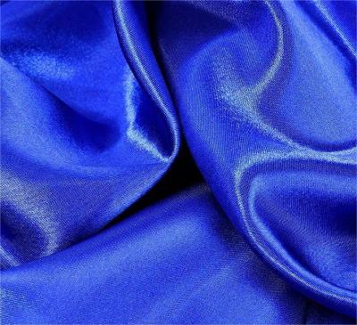 China High quality anti static satin fabric price per meter fabric brocade for evening dress for sale