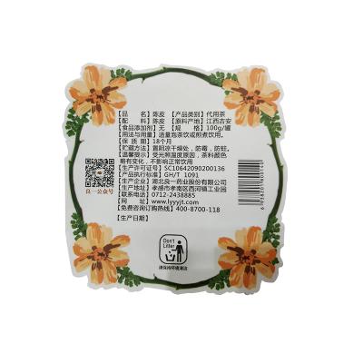 China Vinyl Waterproof Paper Waterproof Sticker Printing Logo Envelope Seals Sticker Labels Custom Label Sticker for sale