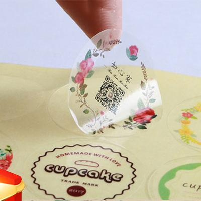 China High Quality Packaging Waterproof Self-adhesive Logo Brand Label Printing Label Multifunctional Waterproof Sticker for sale