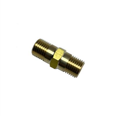 China Brass High Pressure Seal Jet Connector Snow Foam Lance Adapter G1/4 Male Nozzle for sale