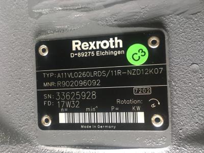 Cina Pompa a portata variabile a pistone assiale idraulica di Rexroth di serie A11VLO260 in vendita