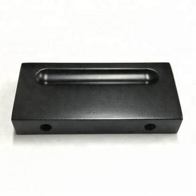 China Morden Fate Industrial Rectangular Black Stainless Steel Cabinet Handle for sale