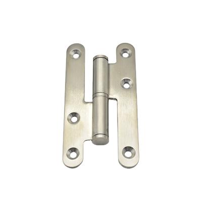 China SH015-L H Industrial Glass Wood Type Round Corner Butt Hinge Stainless Steel Remove Hinge for sale