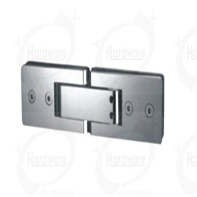 China FA111 Stainless Steel Industrial Zinc Alloy Brass Bathroom Glass Flange 180 Degree Flange Shower Glass Door Hinge for sale