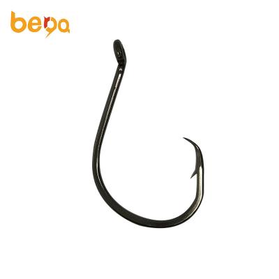 China Oct. Circle Leg Sliced ​​High Carbon Steel Bulk Integrated Hooks high carbon stainless steel / large saltwater barbed shark leg hook for sale