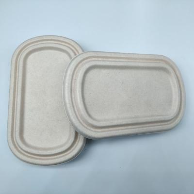 China Sugar Cane Wholesale Biodegradable Disposable Takeout Bagasse Food Container Biodegradable Lunch Box for sale