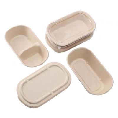 China Eco Friendly Microwavable Disposable Food Containers Bagasse Food Bowl for sale