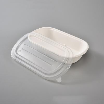 China Custom Disposable Doggie Box Sugar Cane Food Container Degradable Disposable Bowl for sale