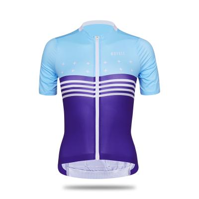 China Breathable custom made bike wear women short sleeve top sport sublimation bike wear cycling tank top for women for sale