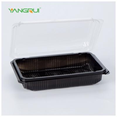 China Microwavable To Go Plastic Take Out Lunch Box With Lids Microwave Plastic Lunch Box One Time Containers For Lunch Delivery for sale