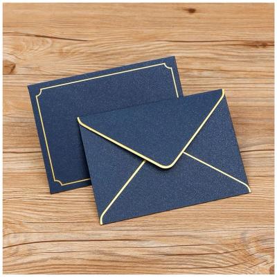 China Environmentally Friendly Custom Vintage Envelopes White Cards Logo Printing Kraft Paper Envelope for sale