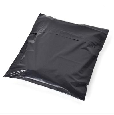 China Custom Black Eco-Friendly Biodegradable Plastic Poly Messenger Logo Strong Seal Mailing Bag For Garment Mailing Bags for sale