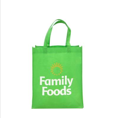 China Recyclable Non Woven Fabric Bagds Eco Friendly Non Woven Bag Custom Shopping Bag With Logo for sale