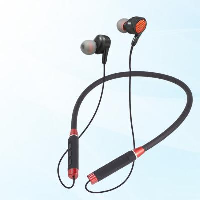 China Free Sample Magnetic Type Sports Headset Neck Band Magnetic Wireless Earphones Mini Stereo Wireless Headphone for sale