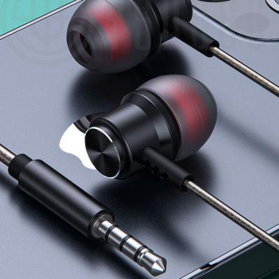 China hot ysdbbc In-ear With MIC 3.5mm Anti-winding Music Earbuds Wire Metal Earphone For Wired Earphone By Phone Play for sale