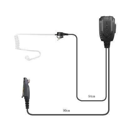 China In-Ear Air Vent Headset Headset Earpiece With PTTs And Microphone For PD780 Two Way Radio for sale