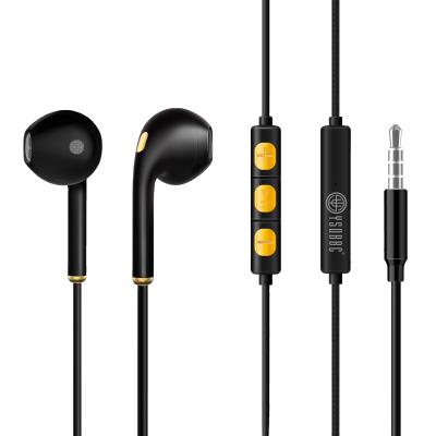 China Perfect Healthy Hot Sale Gaming Sports Bass Stereo 3.5mm Earphone Handsfree Earbuds For Mobile Phone Earphone Wired Earphone for sale