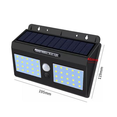 China DT-L2083 Polycarbonate Solar Power Lights 500M Easy Security 60LED Outdoor Lights With Motion Sensor Lights IP65 Waterproof Wide Angle Flood for sale