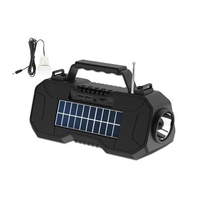 China Hot Selling Easy Power EP-519 South Africa Portable Solar Garden Lighting System with FM Radio and TF MP3 Player for sale