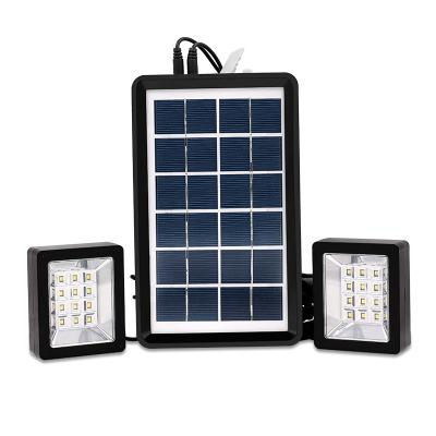 China Solar Power EP-05 Garden Camping 6V 3W Easy Light Portable Solar Panel Solar Lighting System Kit with 2pcs LED LAMP for Camping for sale