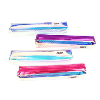 China Supply Bling the latest fasion from China bling fashion laser transparent pencil cases for kids for sale