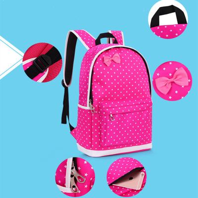 China Amazon 2021 waterproof sells children's fashionable girls' school three-piece backpack wholesale for sale