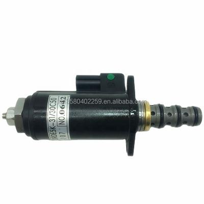 China Excavator Good Price YB35V00006F1 KWE5K-31/30C50-111 Swing Swing Solenoid Valve For SK200-6E SK230-6E for sale