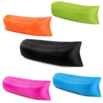 China Outdoor Lazy Inflatable Lazy Sofa Bed Bag Outdoor Fast Folding Lazy Inflatable Sofa Bed Bag Camping Inflatable Beach Cushion Sleeping Mum Beach Air Sofa for sale