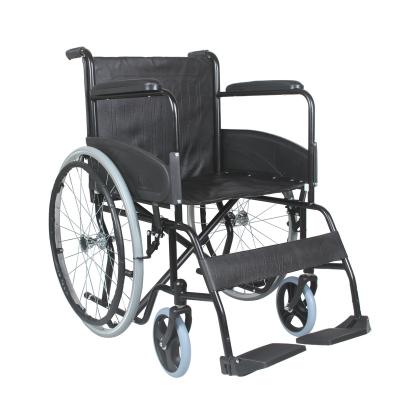 China Cheapest Rehabilitation Center Guangdong Folding Manual Light Weight Economic Used Wheelchair 875/809 for sale