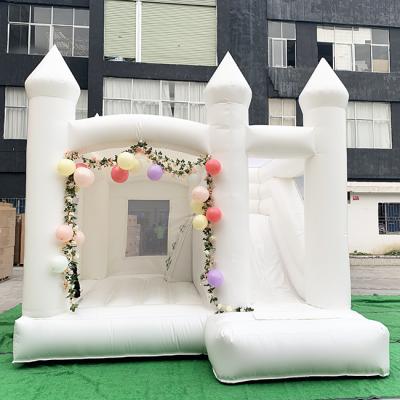 China Mini Inflatable Bounce Castle Jumper Games Bouncy Castle Indoor Inflatable White Inflatable Combo House Bouncy Castle For Sale for sale