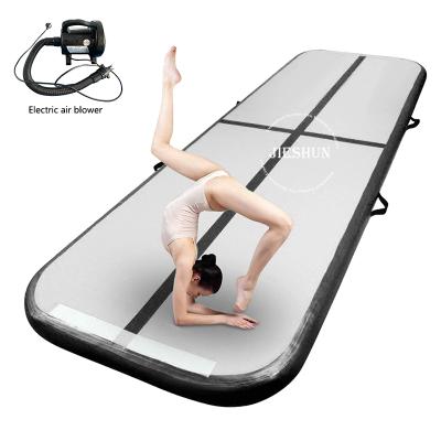 China Sport Activities Gymnastics Mat 3m/4m/5m Air Floor Mat Suitable For Home Use /training/weight Inflatable Tumbling Loss/Water With Pump for sale