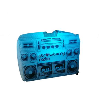 China Advertising Activities Hot Selling Inflatable Colorful Air Light Radio Advertising Customized For Rent And Sell for sale