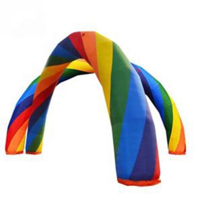 China Exhibition Customized Beautiful Hot Selling Inflatable Wedding Arch Rainbow Arch For Party Events for sale