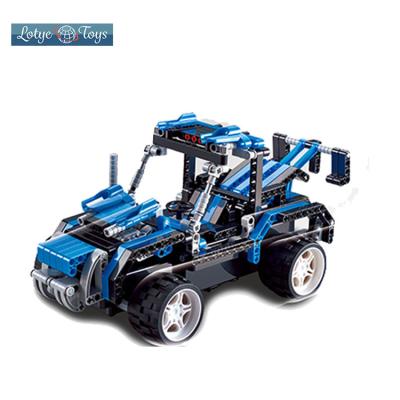 China 3 blocks car radio control toy in 1 4ch farmer set rc block bulding car in Shantou for sale