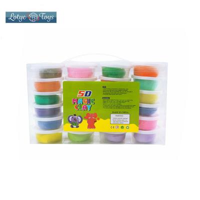 China Super Magic Clay DIY Plasticine Kids Molds Colorful Play Dough A00626 for sale