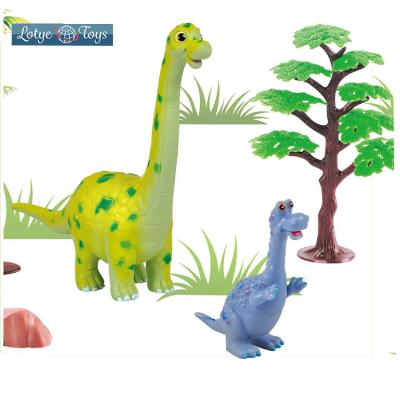 China Mini Educational Vinyl Simulation Dinosaur Soft Rubber Toys For Children for sale