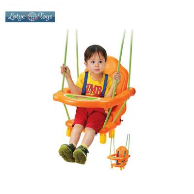 China Outdoor Hot Sale Outdoor Indoor Plastic Children Playground Single Swing for sale